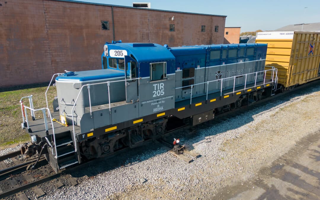 Midwest Terminals: The First Ever All-Electric Switcher Locomotive Providing Green Alternative for Railroads